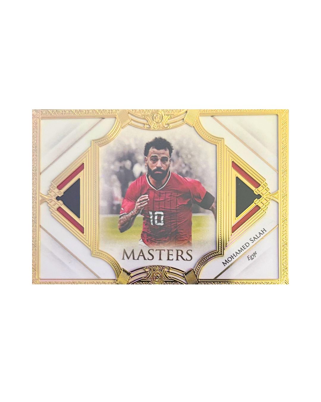 Mohamed Salah Futera 23kt Gold Plated Card /12