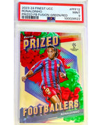 Ronaldinho Prized Footballers Topps Finest UCC /30, PSA 9