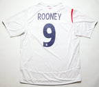 ENGLAND 2005/2007 HOME #9 ROONEY UMBRO MENS L