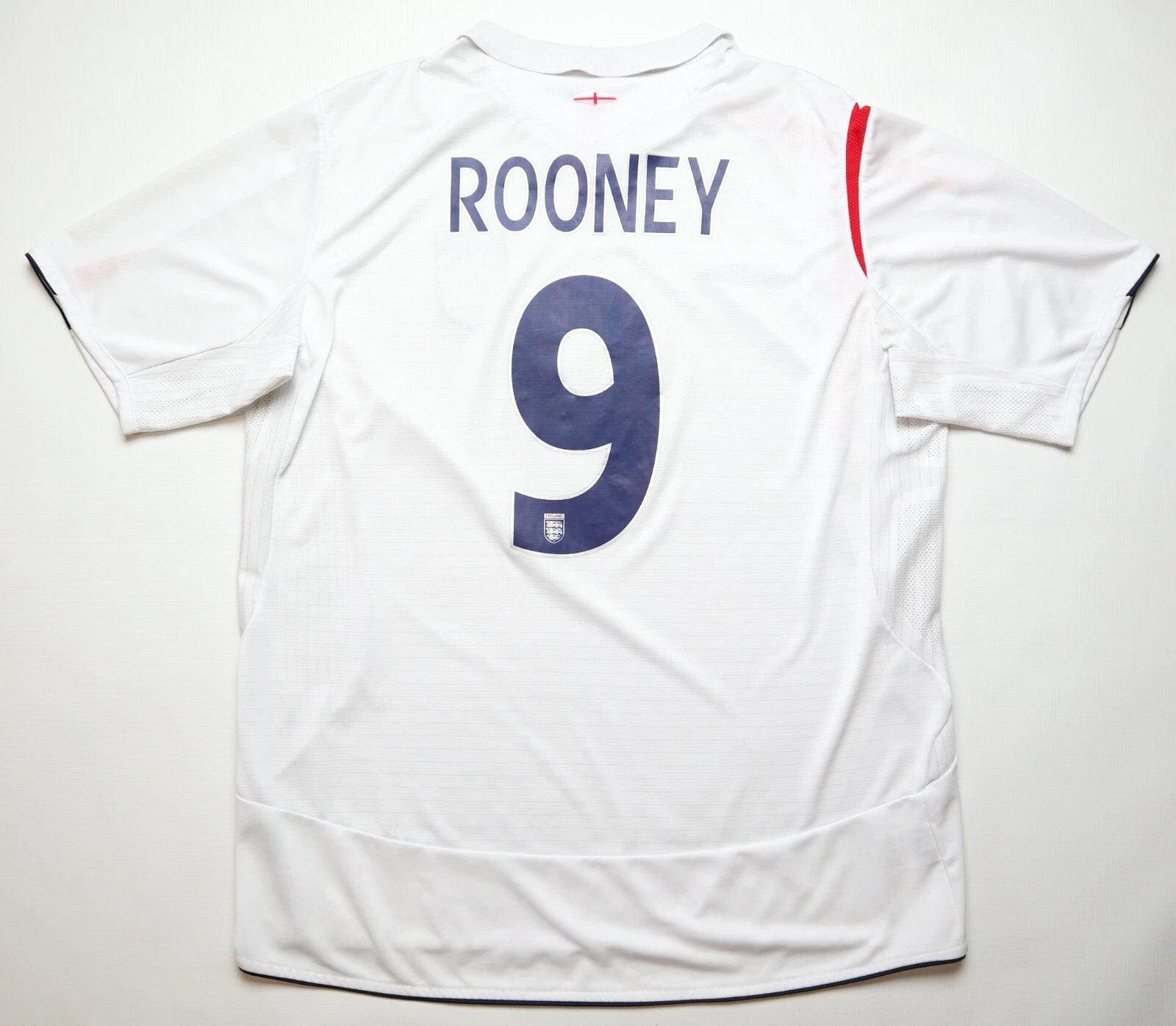 ENGLAND 2005/2007 HOME #9 ROONEY UMBRO MENS L